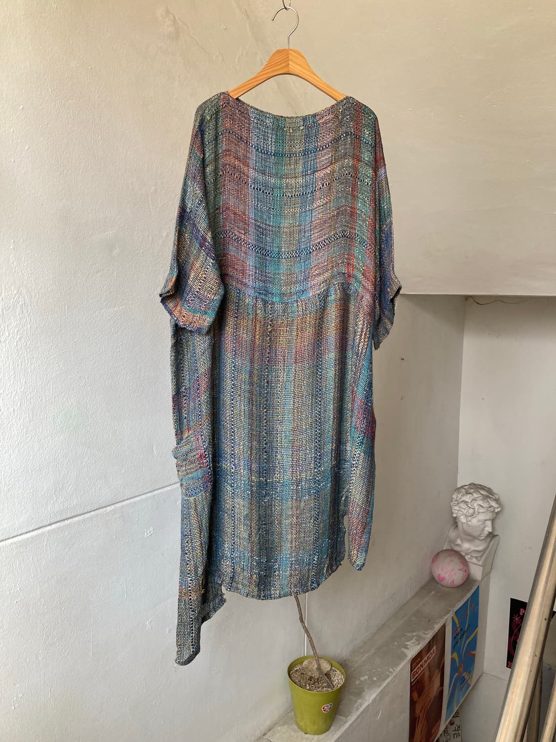 에스닉 린넨 언발란스 원피스 상품이미지1