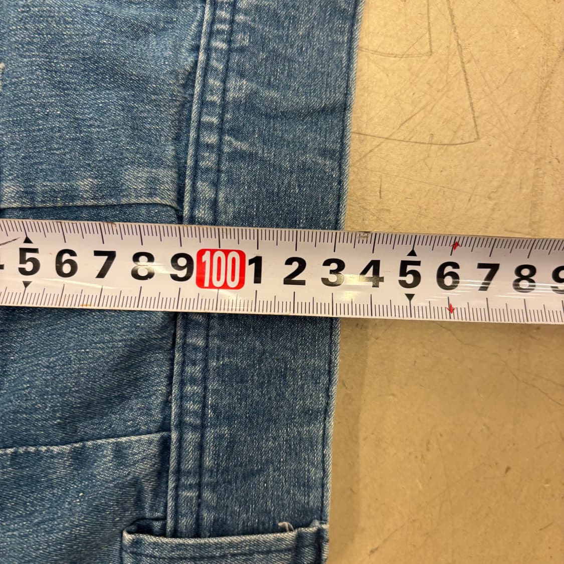 플레이보이 워싱 와이드 데님 팬츠 상품이미지4