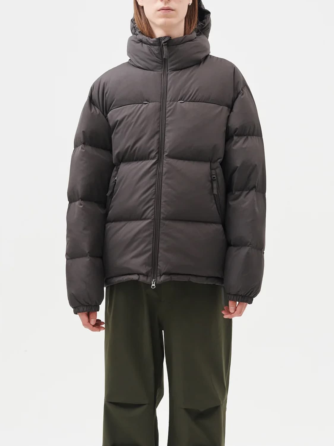 HIKING PATROL DOWN JACKET-DK BROW (L) 상품이미지1