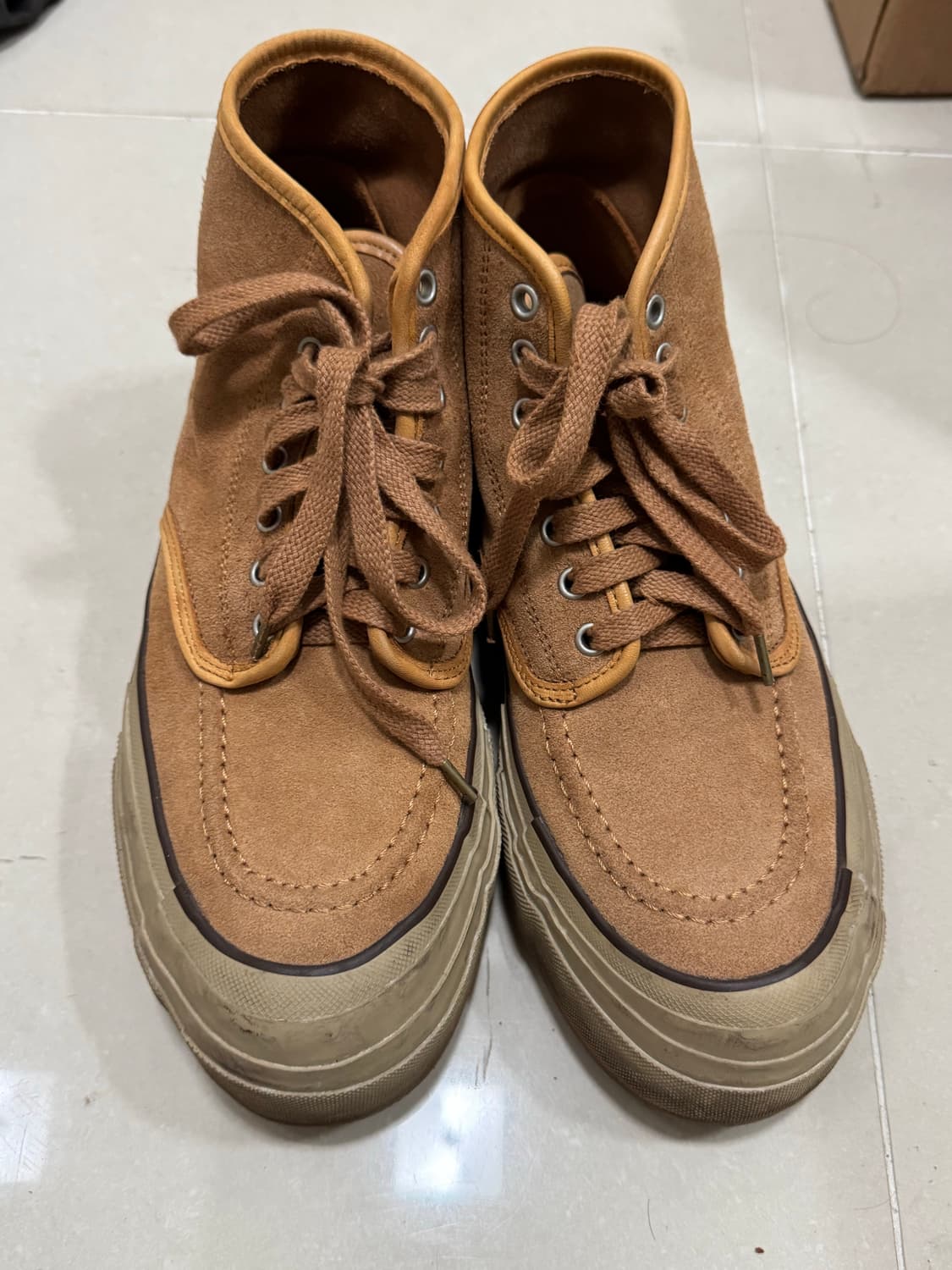 Visvim 비즈빔 리스캄 지패턴 브라운 상품이미지2
