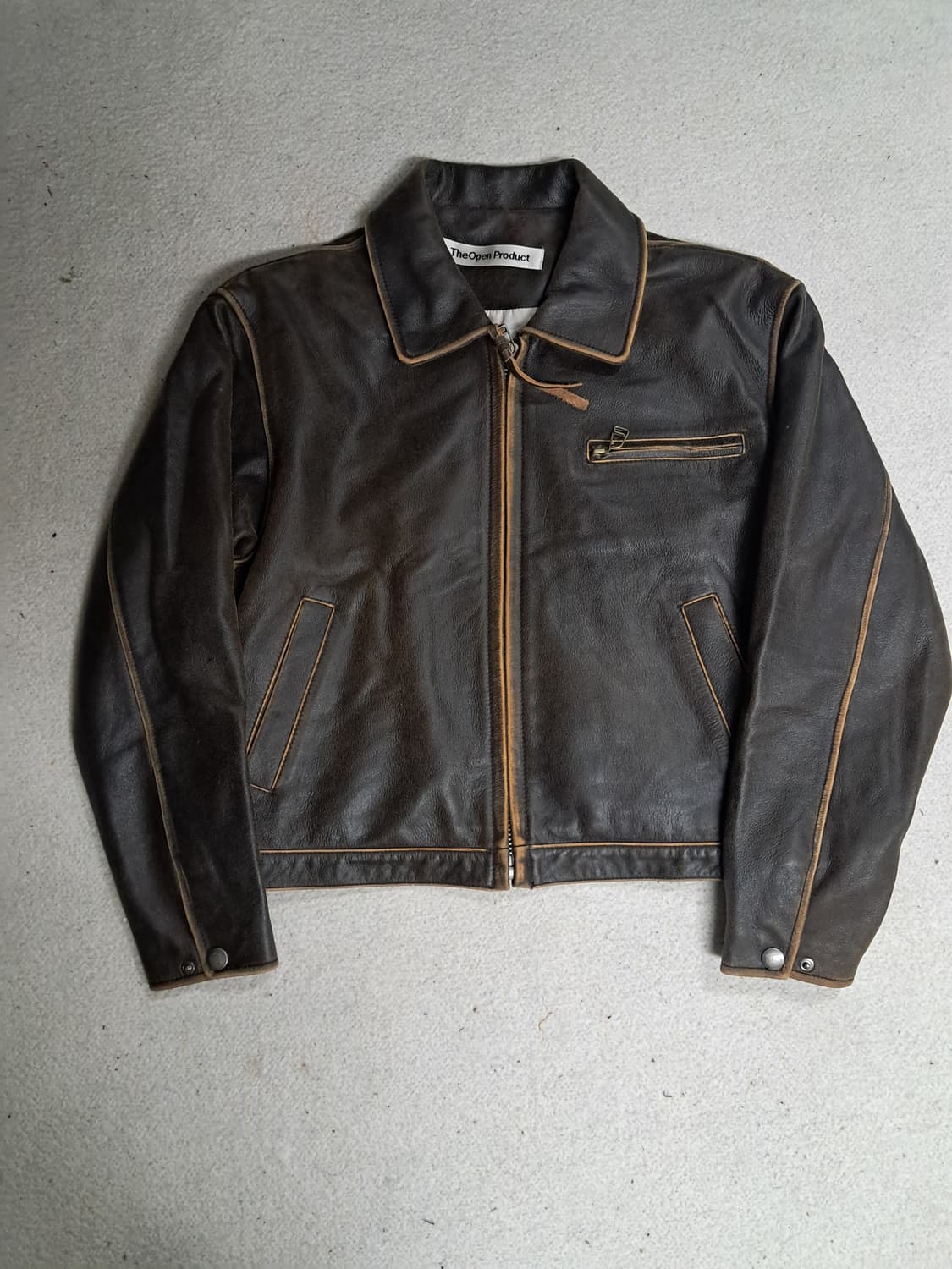 더오픈프로덕트 가죽자켓 상품이미지2