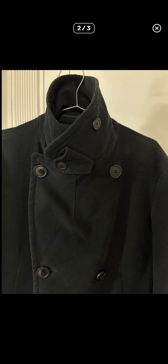 00‘s 헬무트랭 몰스킨 피코트 상품이미지2