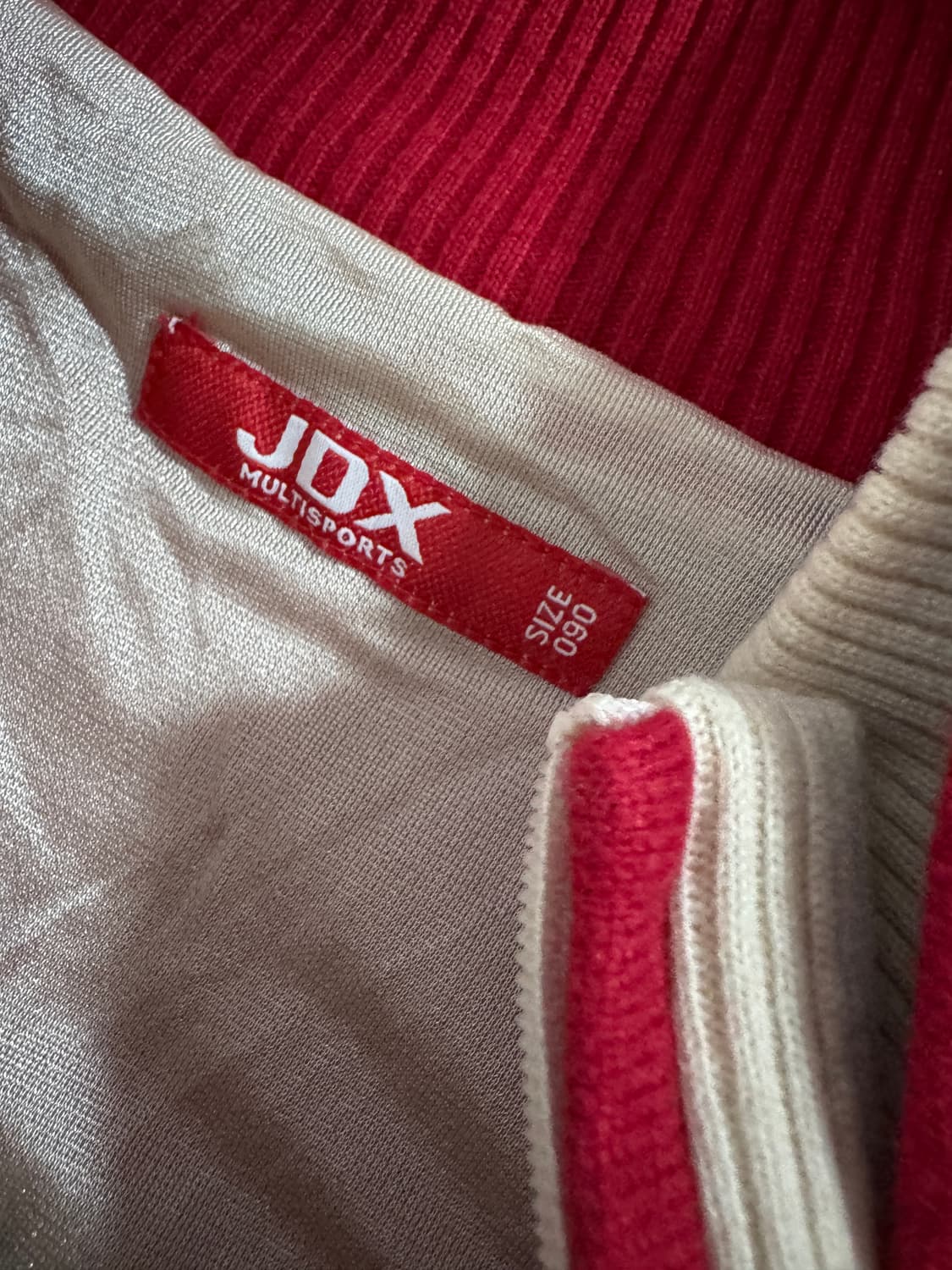 여성 JDX 골프 하프 집업 스트라이프 방풍 니트 s 상품이미지3