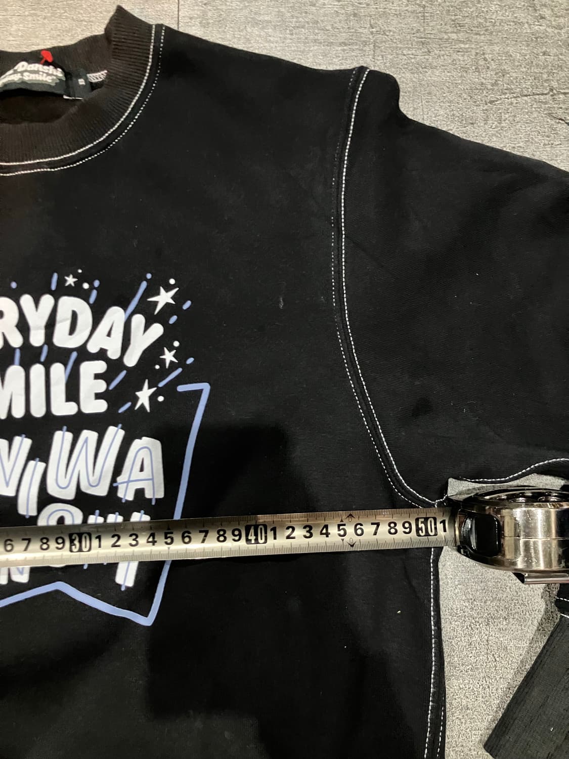 일본빈티지 Naniwabanani 올드스쿨아메카지 벌스데이 맨투맨스웻셔츠 상품이미지2