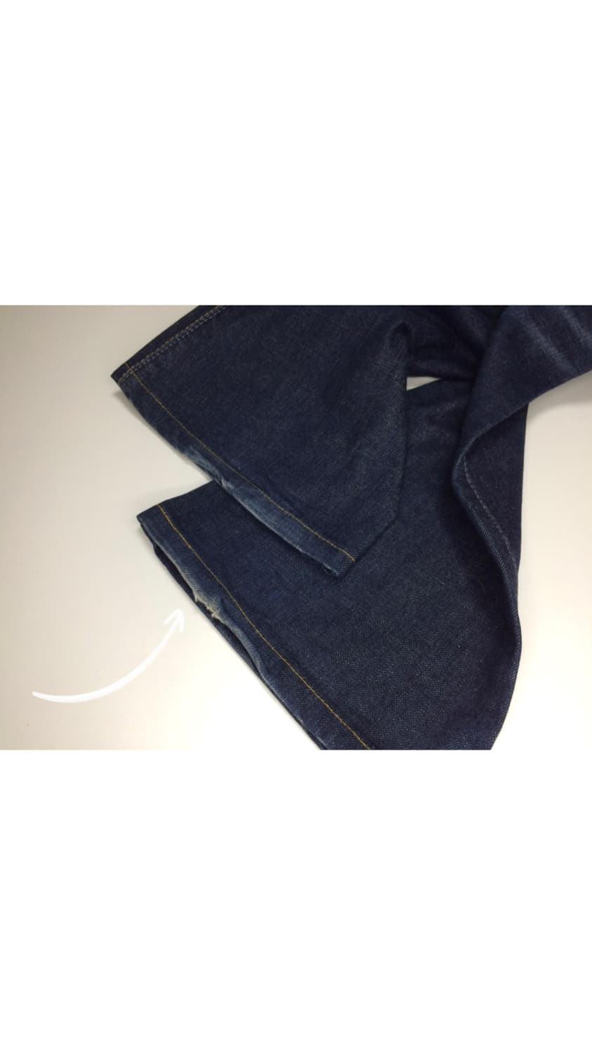 빈티지 진청 데님 부츠컷 팬츠 상품이미지5