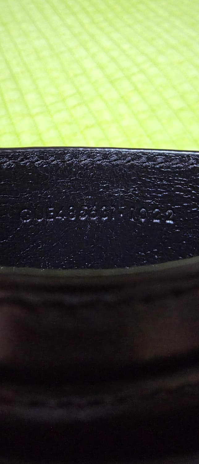 (정품) 생로랑 모노그램 카드지갑/남녀공용/개인/팝니다. 상품이미지4