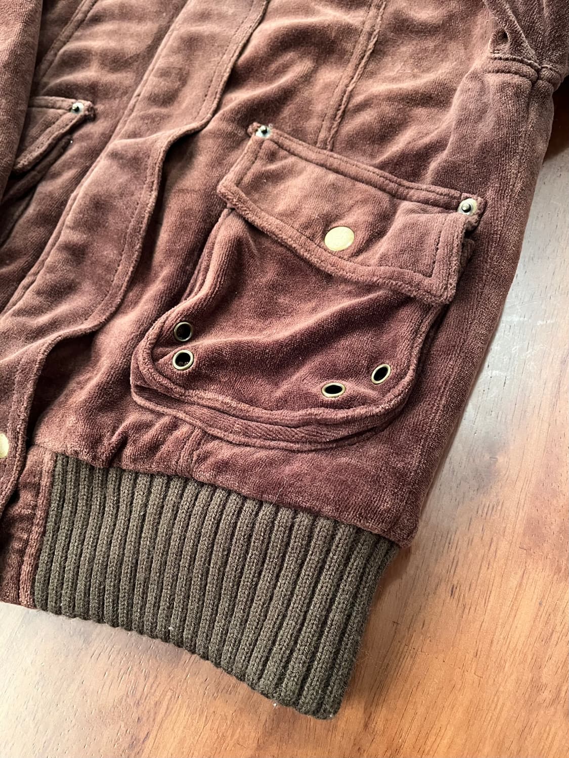 Y2K Velvet Jacket 상품이미지5