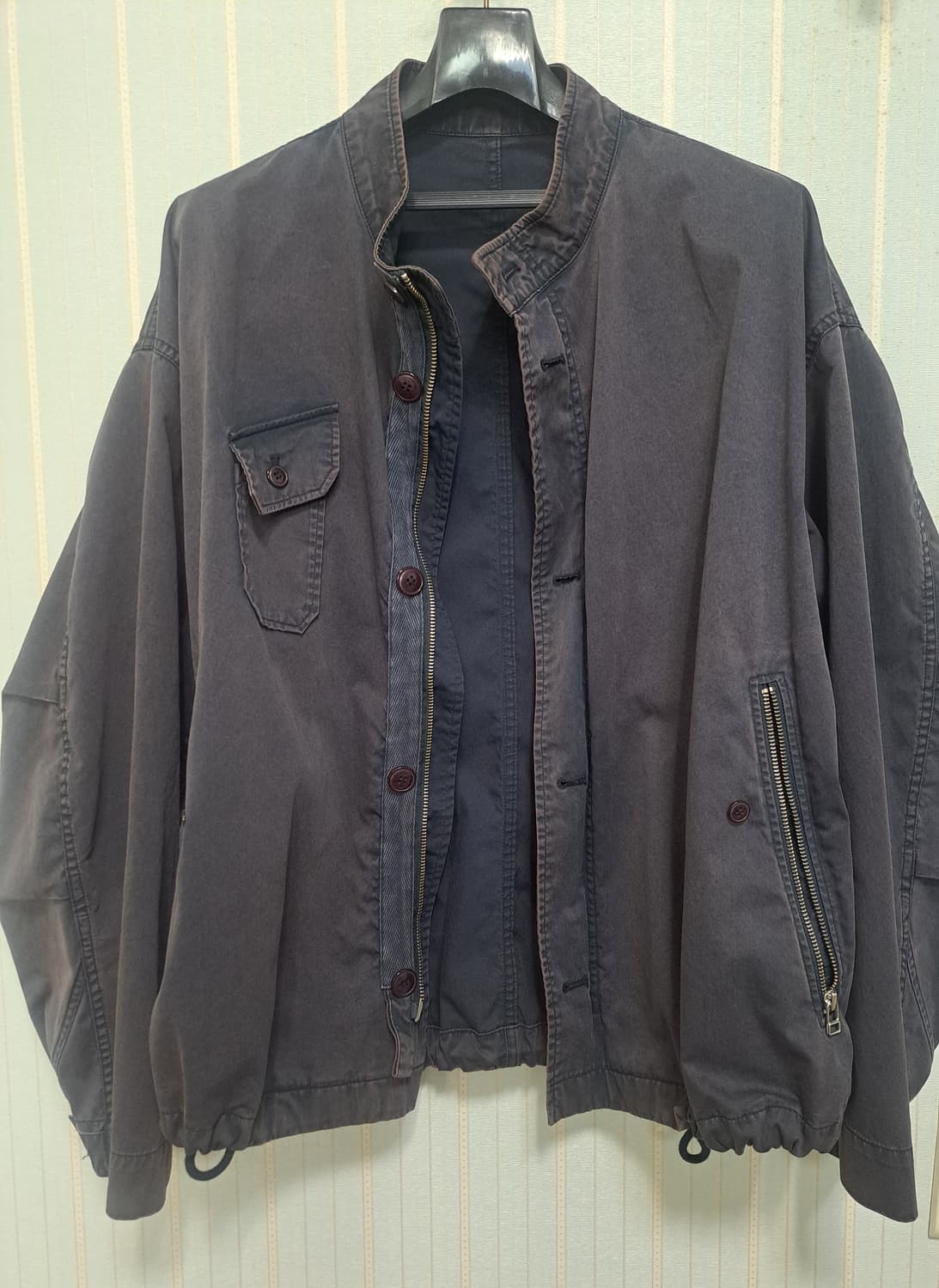 (M) 이얼즈어고 랜드파카 네이비 상품이미지2