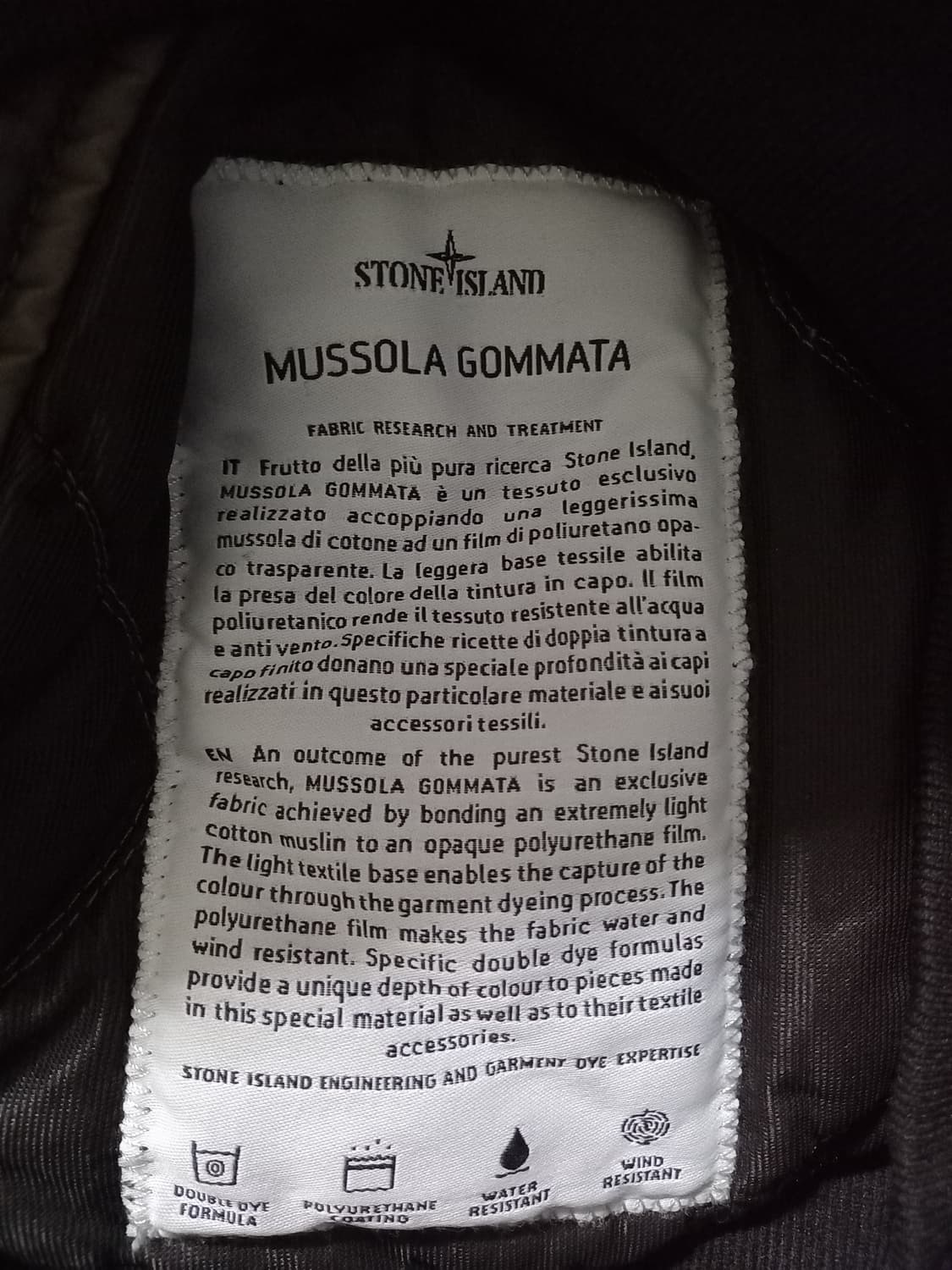 정품 스톤아일랜드 무솔라 고마타 90 / S 상품이미지6