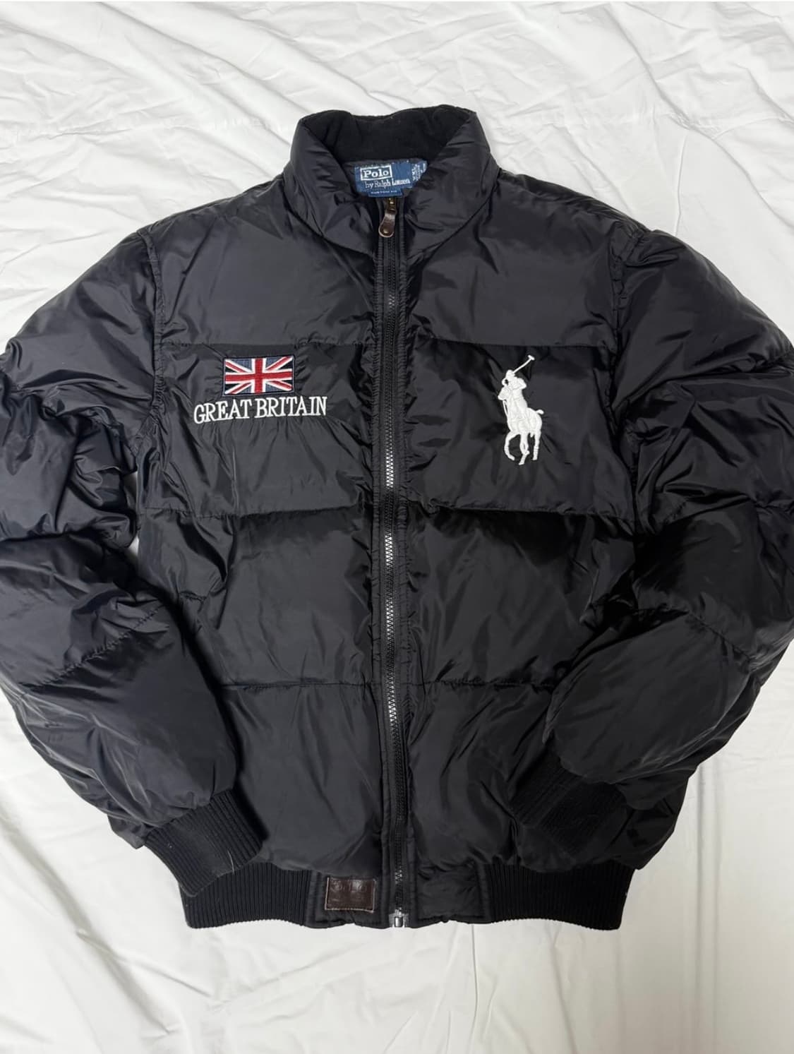 폴로 브리튼 블랙패딩 상품이미지1