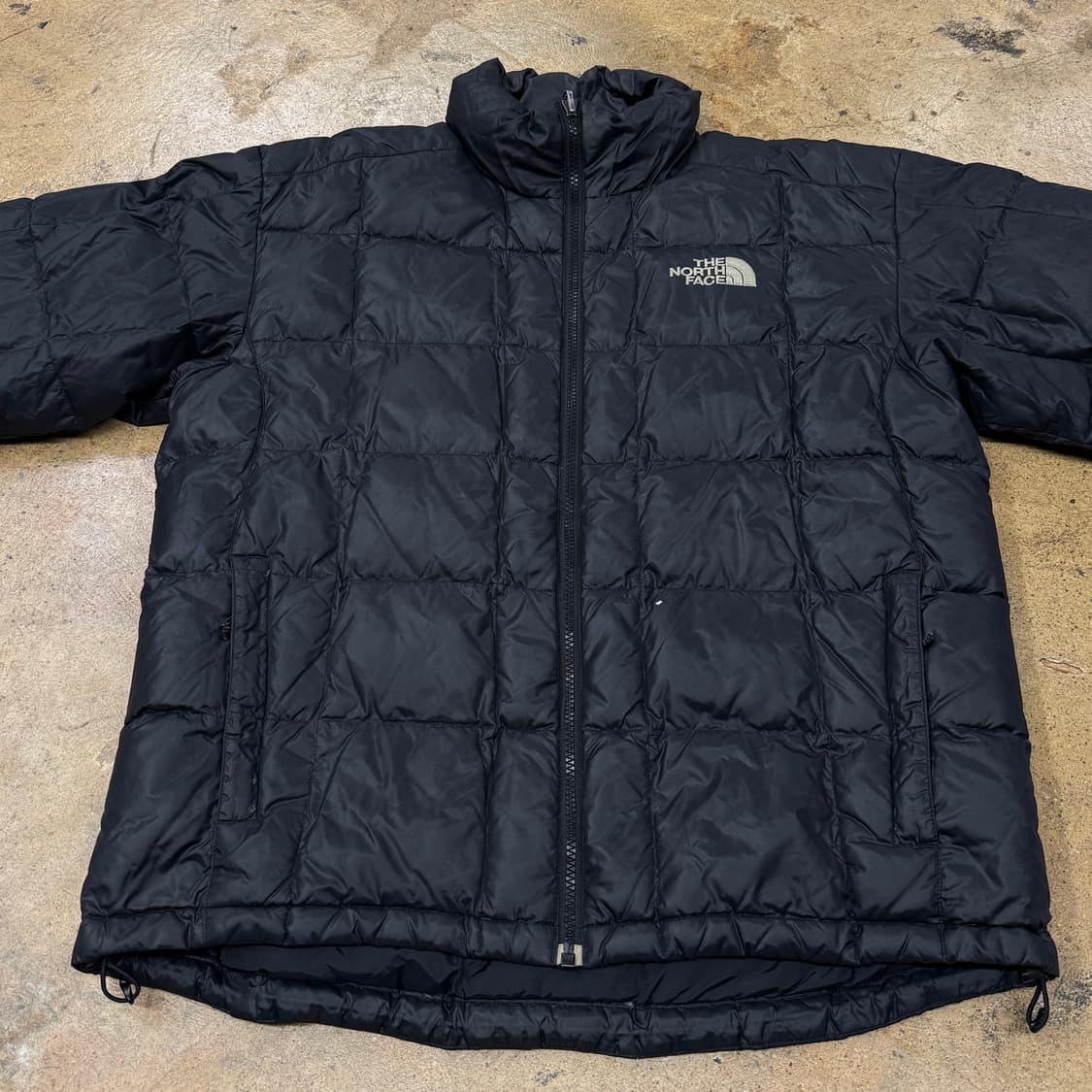 [정품/100] 노스페이스 블랙 패딩 점퍼 b18 상품이미지3