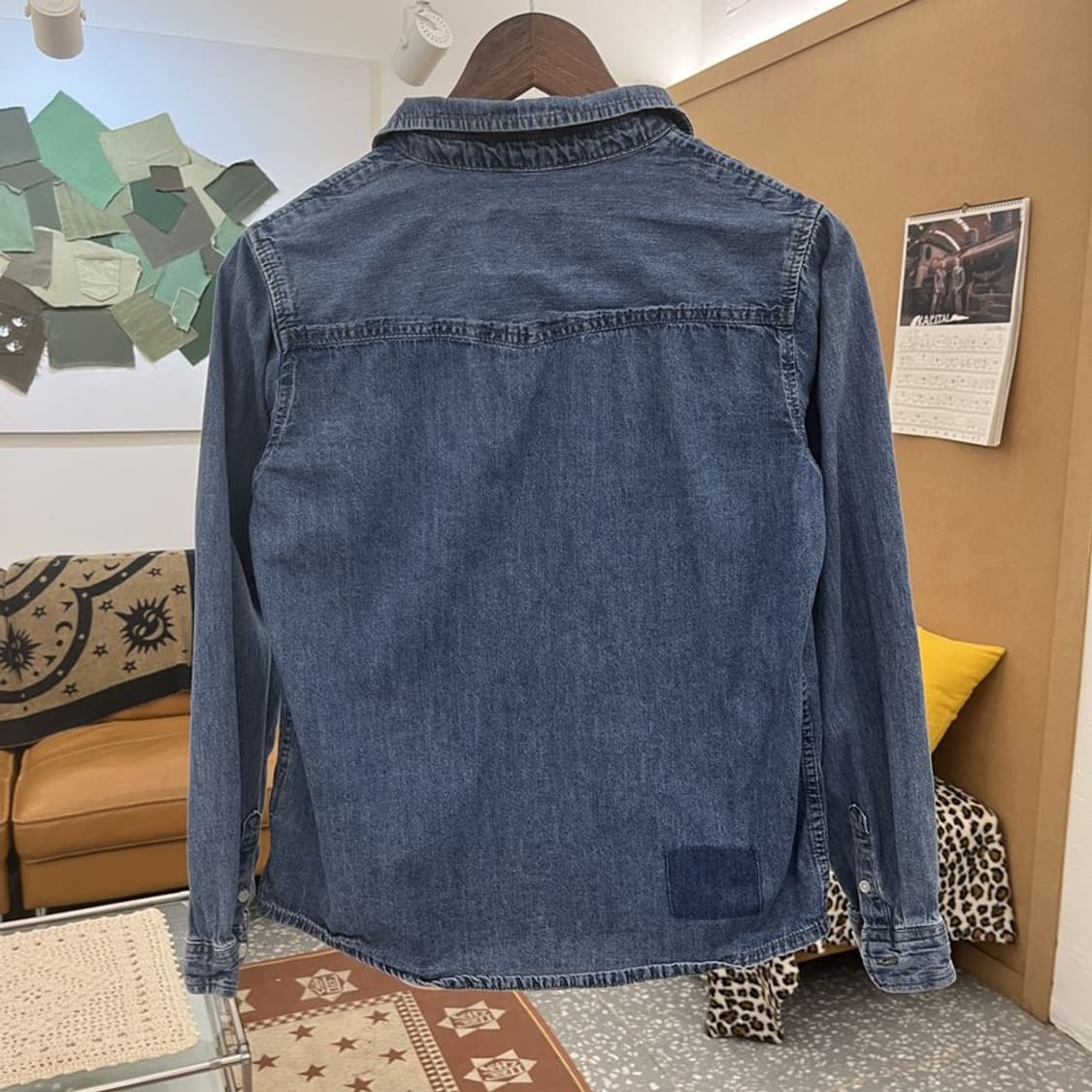 트루릴리전 컨트리 레트로 빈티지 데님 셔츠 S C10107 상품이미지4