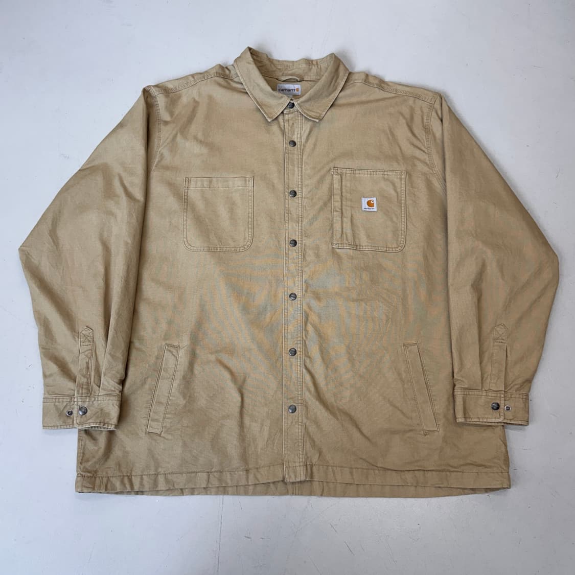 칼하트 4XL 빅사이즈 포켓 워크 셔츠형 자켓 상품이미지2