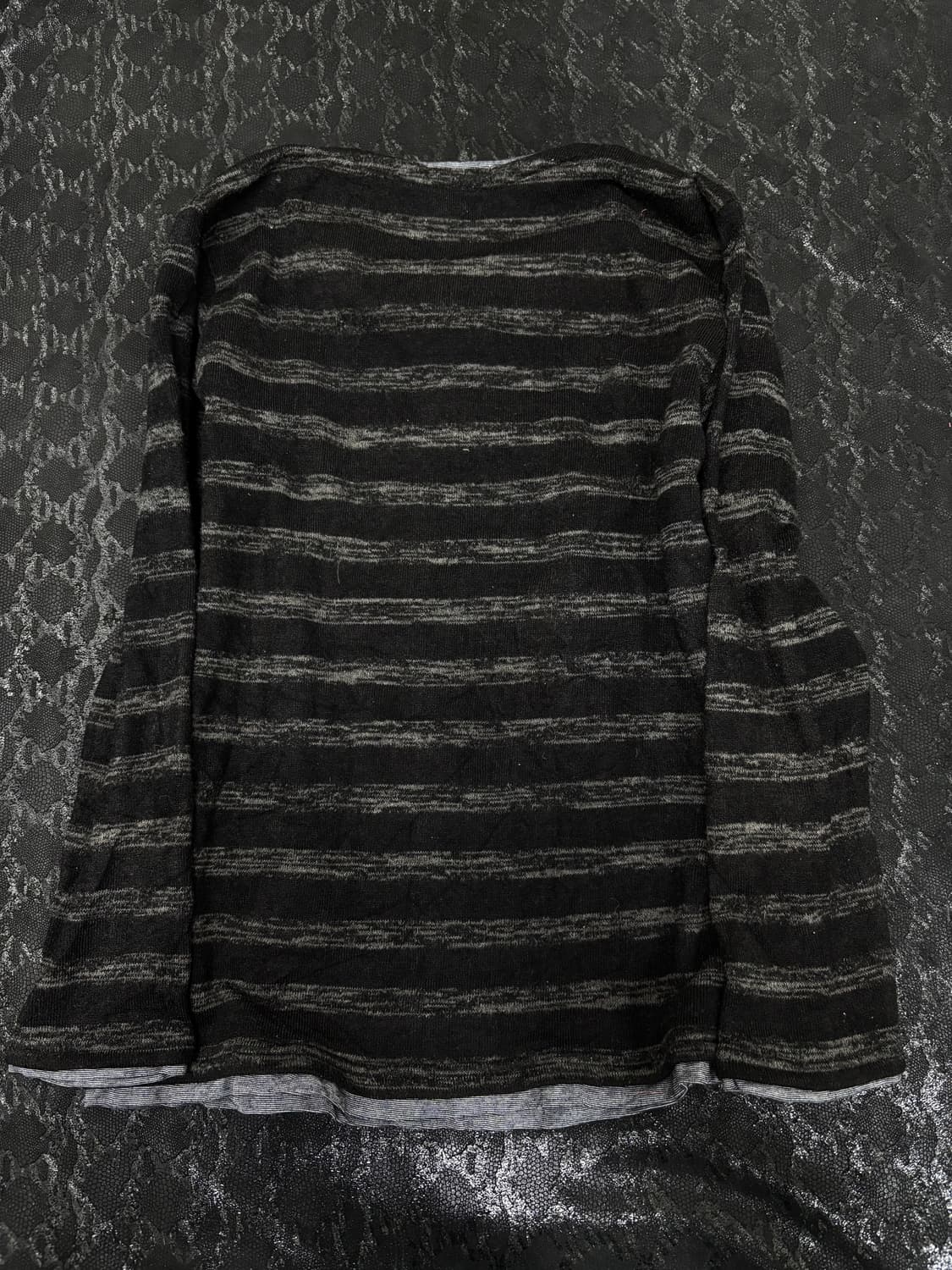 “Vintage” Black Stripe Layered Sleeve 상품이미지5