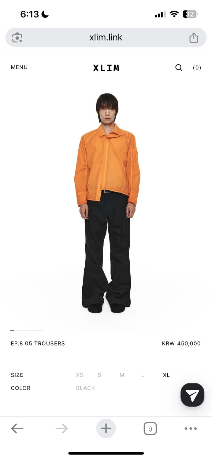 엑슬림 ep8 05 트라우저 상품이미지3