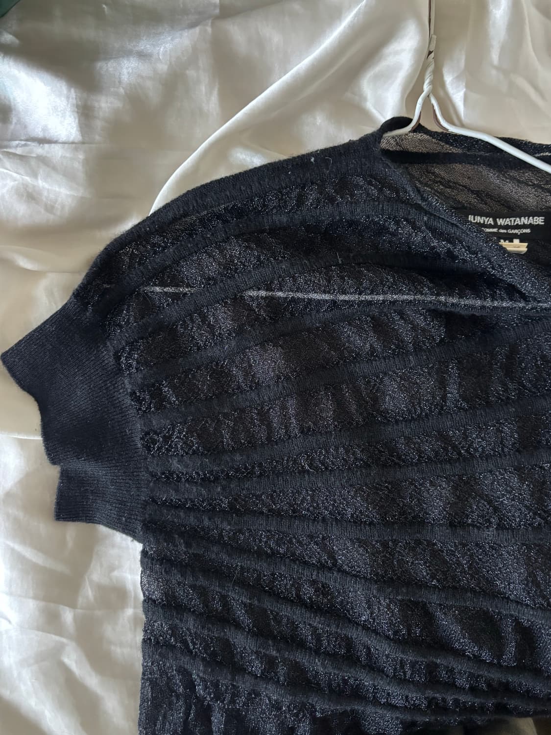 준야와타나베 꼼데가르송 쉬어 롱 니트 상품이미지2