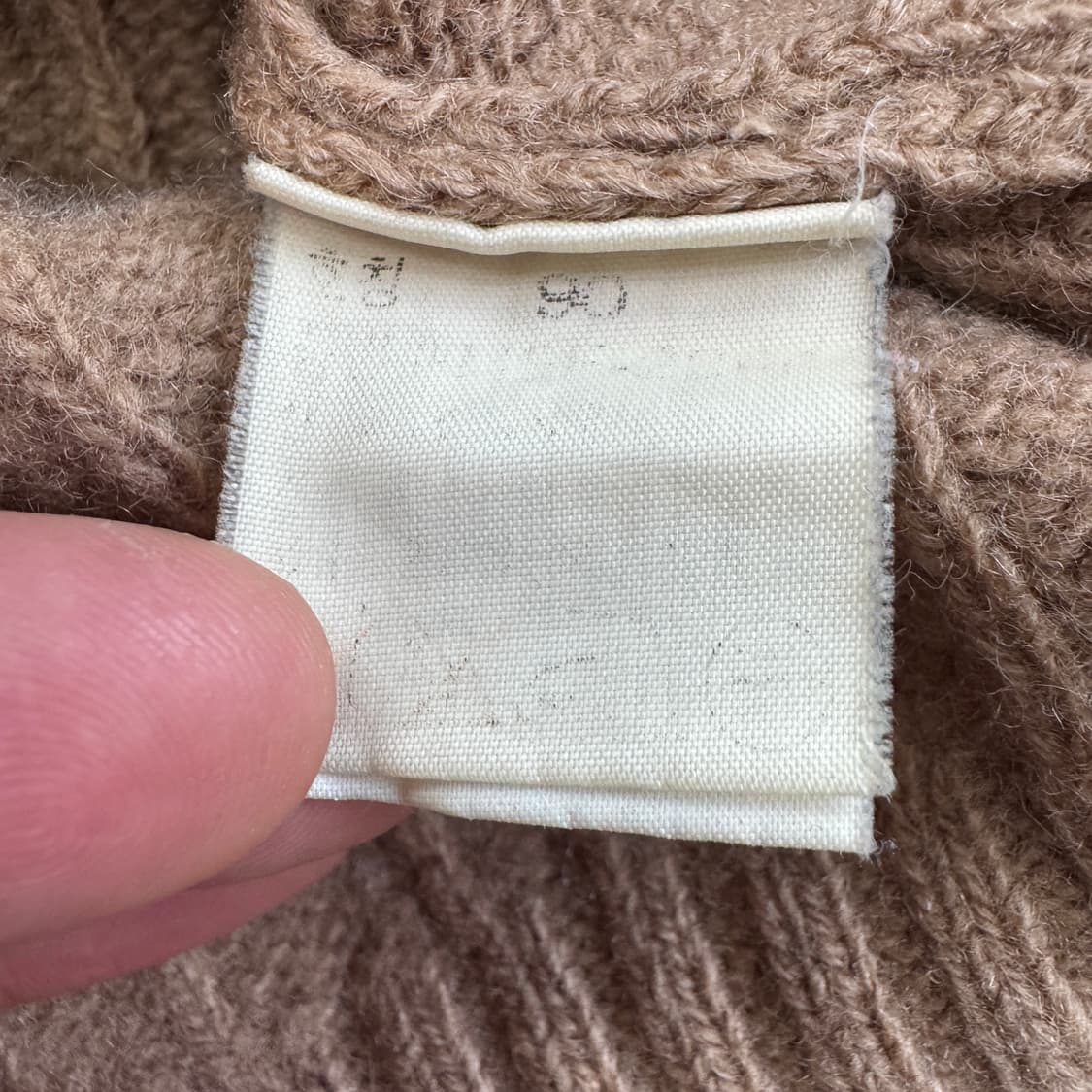 폴로 포니 90s 꽈배기 니트 상품이미지6