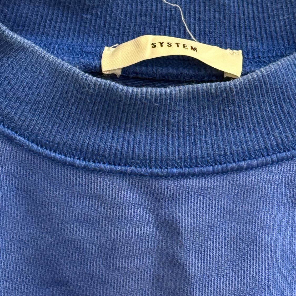 한섬 시스템 OS Blue 맨투맨 (F) 상품이미지2