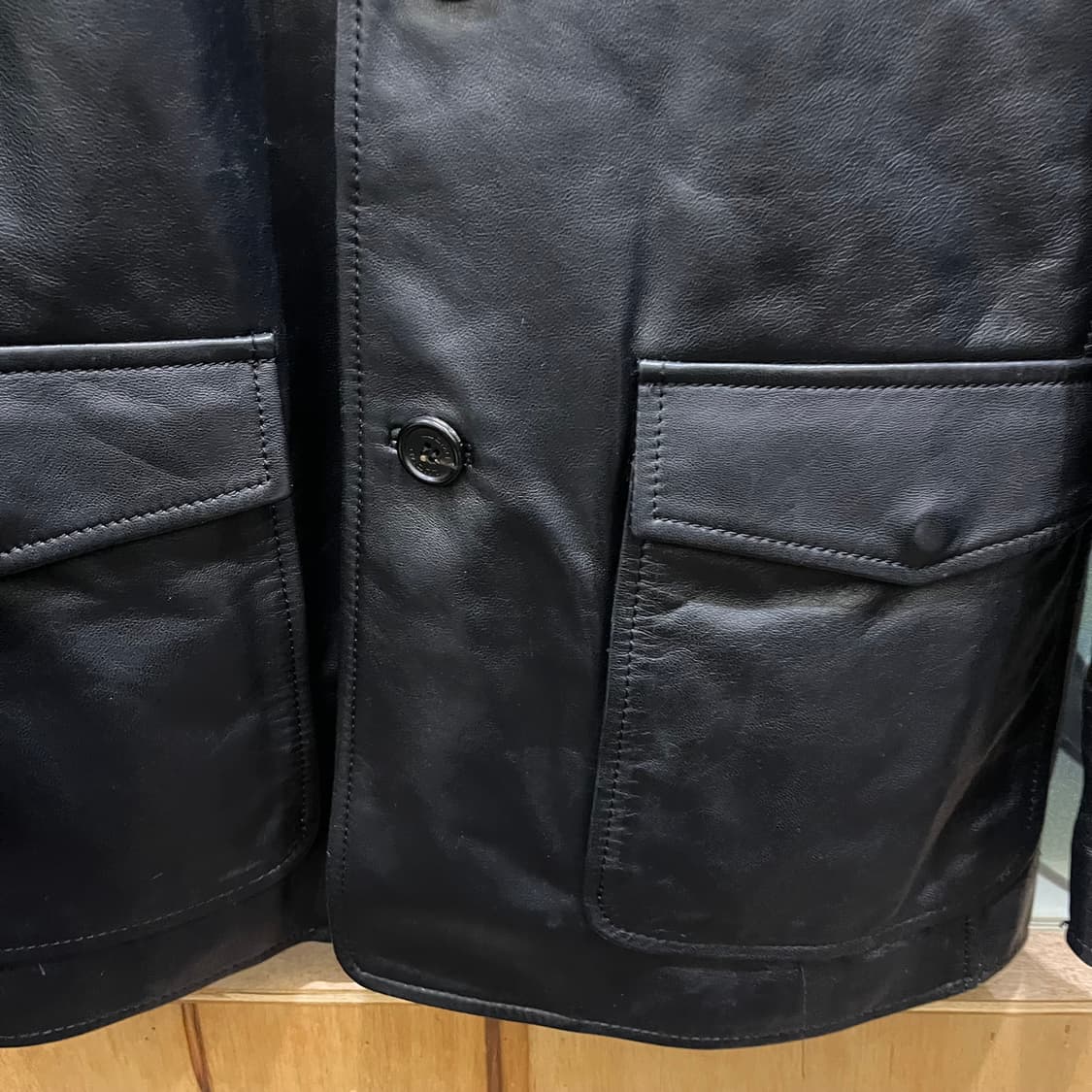 L'UOMO (양가죽)leather jacket 상품이미지6