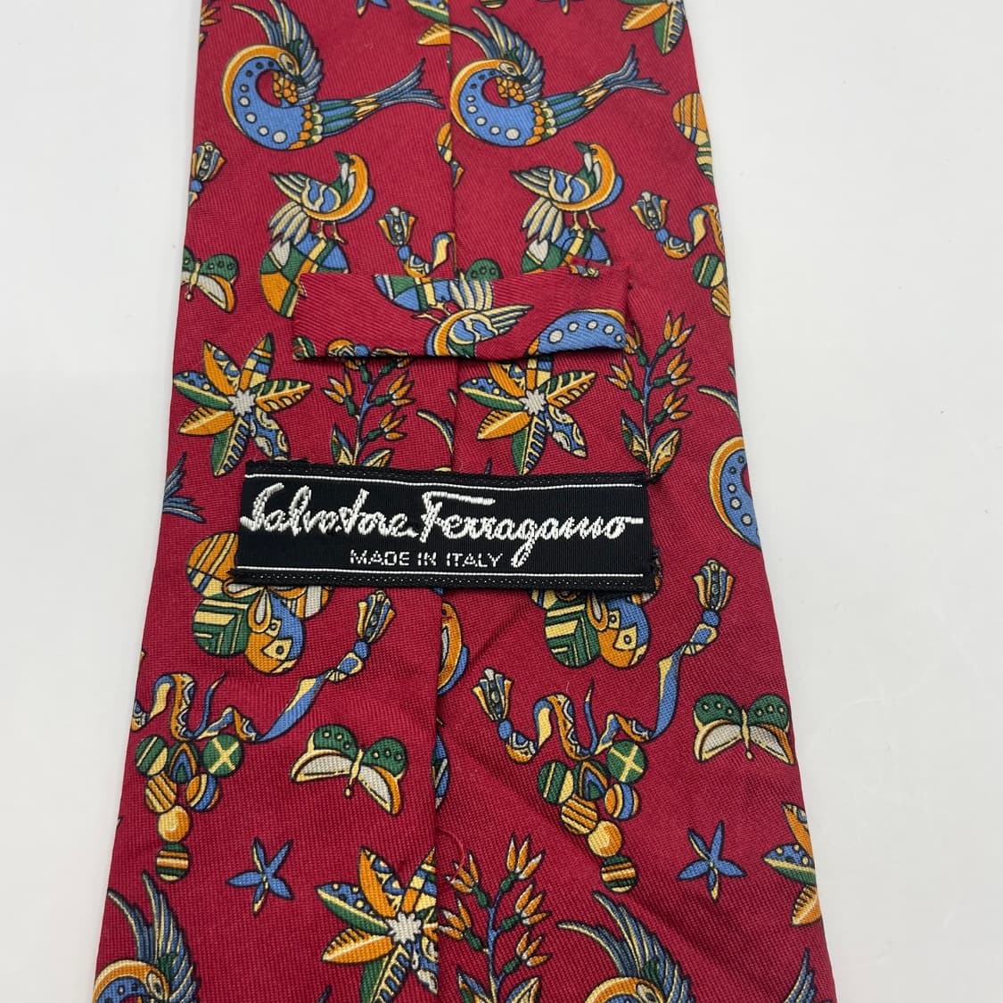 575) (Ferragamo) 살바토레페레가모 패턴 넥타이 상품이미지5