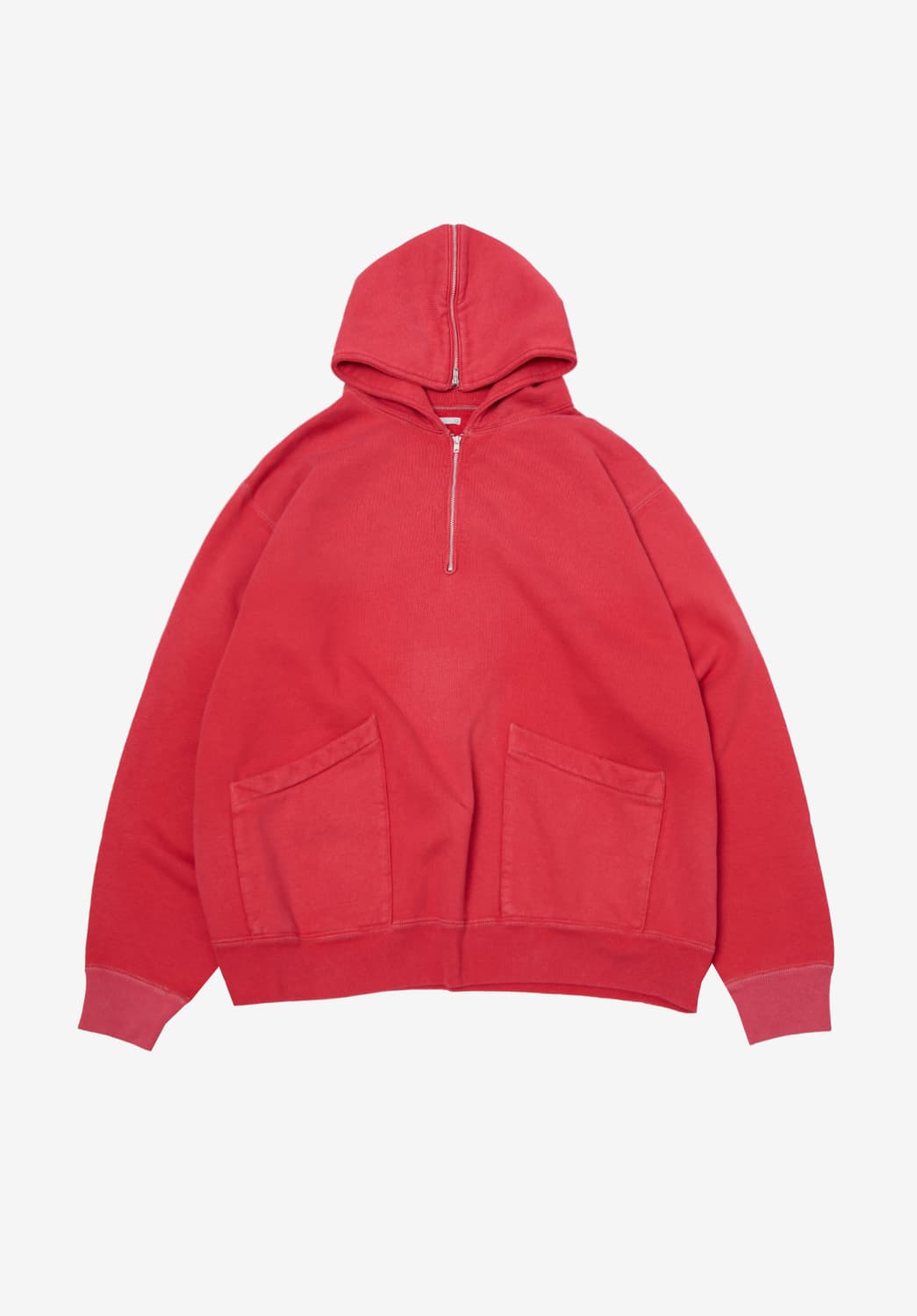 A.PRESSE 아프레쎄 빈티지 세일러 후드 스웻셔츠 레드 상품이미지1