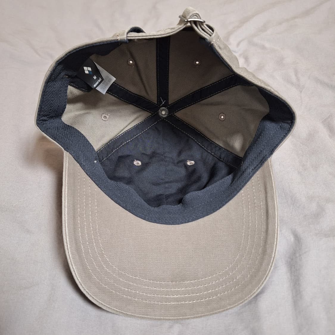 (신품) 몽벨 워시드 아웃 코튼 캡 브라운 M(56 ~60) 상품이미지5