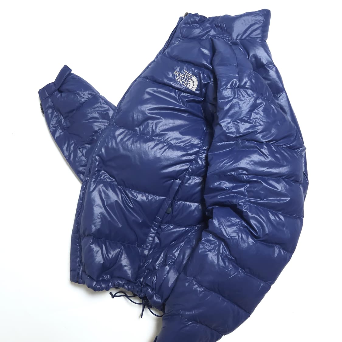 노스페이스 700 경량 구스다운 패딩 자켓 네이비블루 상품이미지2