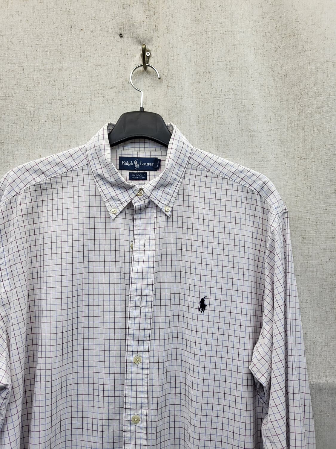 폴로 랄프로렌 체크 긴팔 셔츠 상품이미지3
