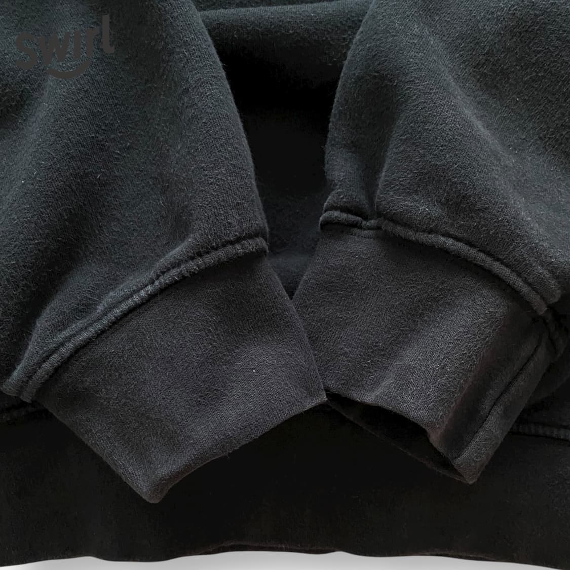 🌊00s Nike small-swoosh black sweatshirt 상품이미지6