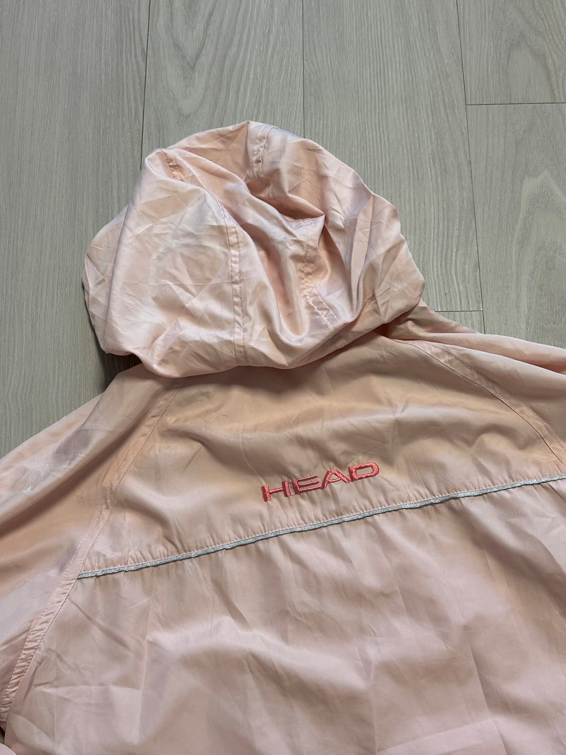 빈티지 헤드 연핑크 바람막이 상품이미지7