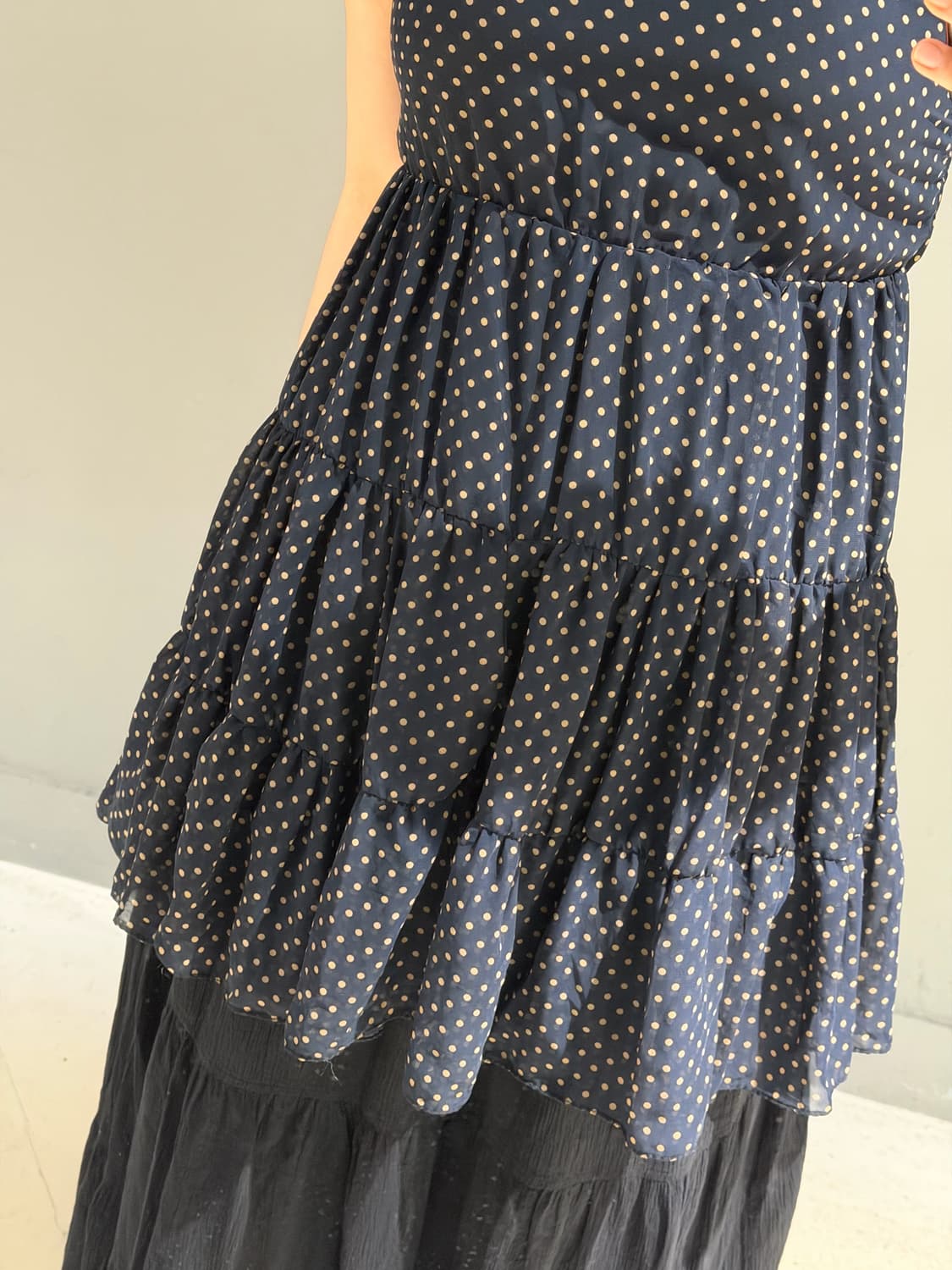 dot pattern can-can detail ops 상품이미지4