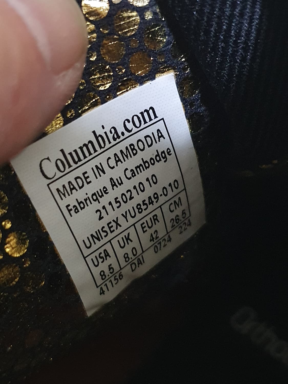 컬럼비아 셉랜드 방한부츠 260 상품이미지10