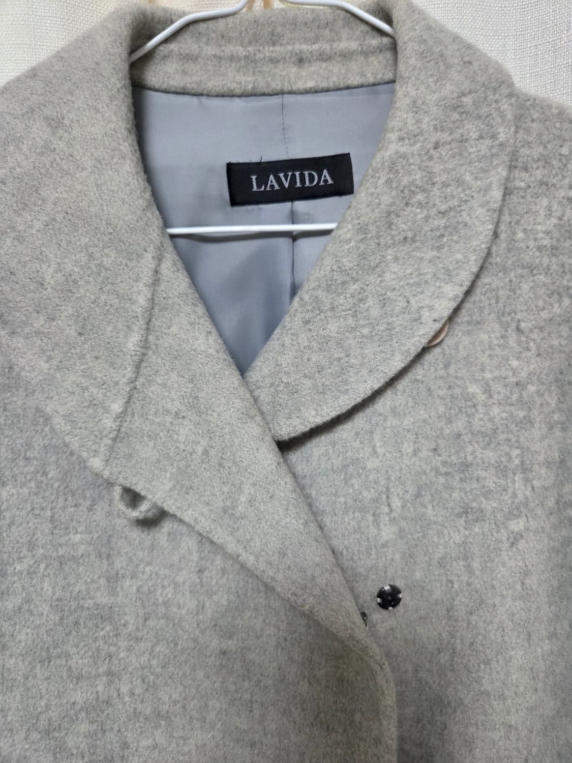 핸드메이드 반 코트 그레이 상품이미지3