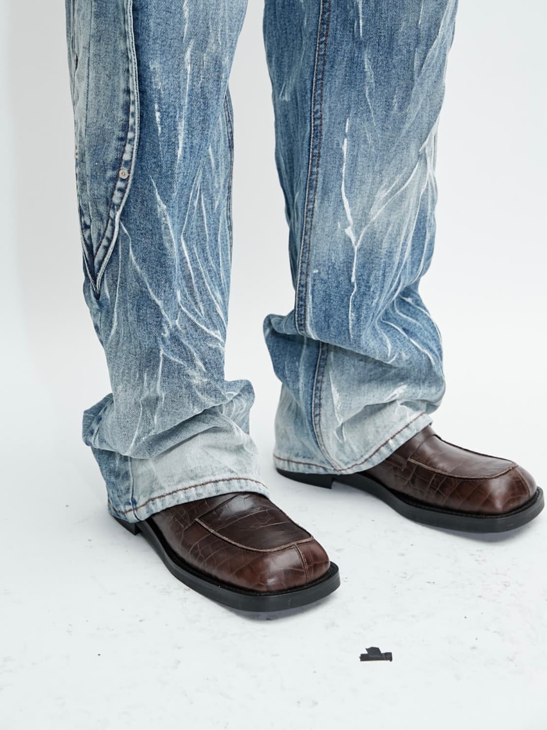 앤더슨벨 브로일스 페니 로퍼 aaa293m BROWN, 260(41) 상품이미지7