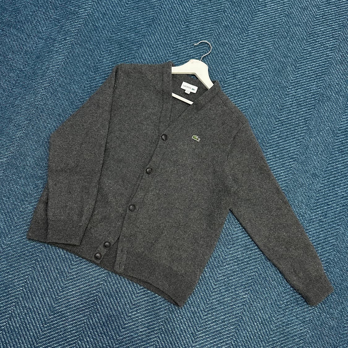 [실측S] 라코스테 가디건 상품이미지1