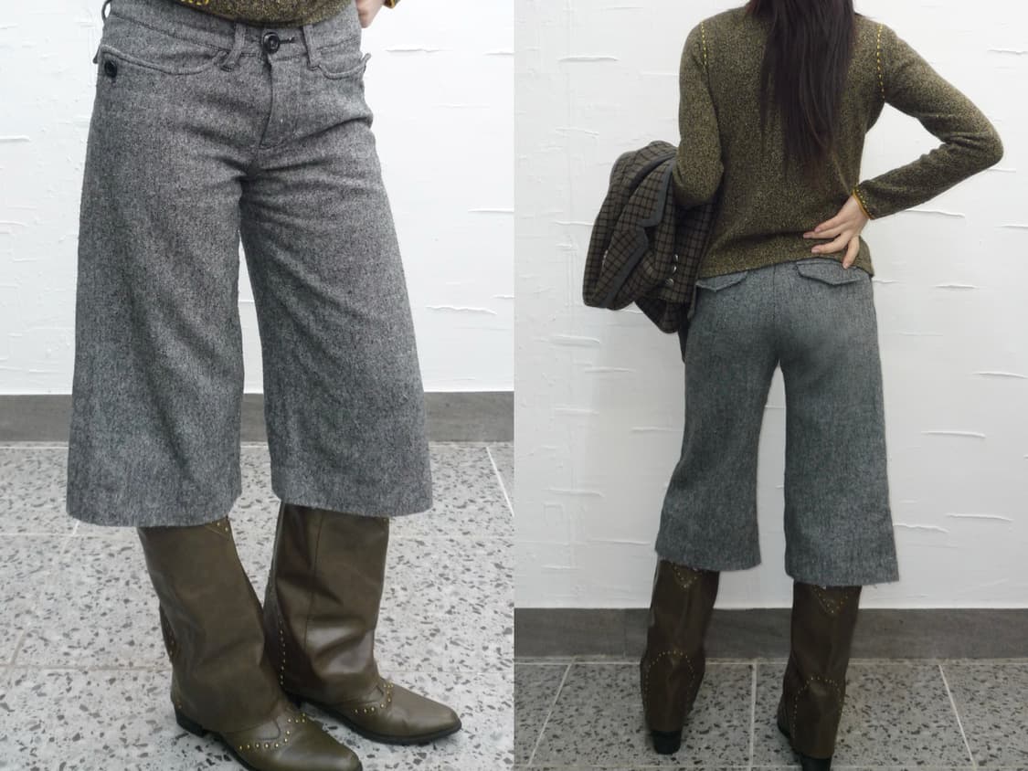 Vintage wool midi pants 상품이미지1