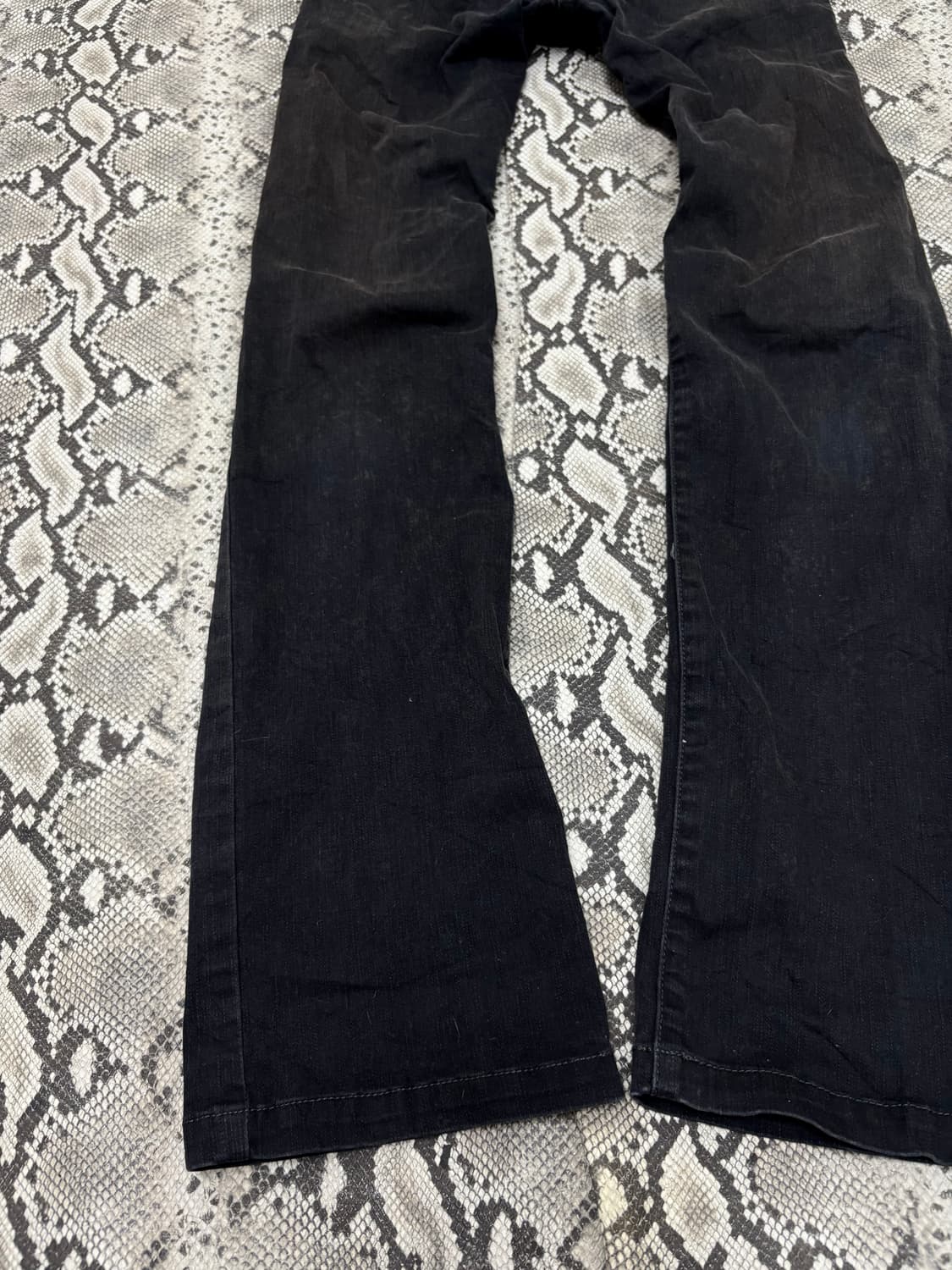 “Vintage” Black Semi- Boots Cut Pants 상품이미지2