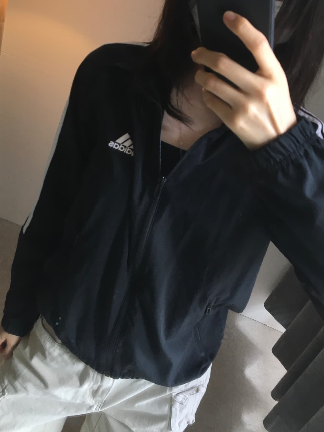 아디다스 사이드라인 우븐 집업 상품이미지1