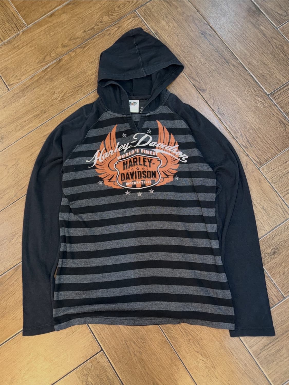 Harley-Davidson Stripe Hooded L/S 상품이미지9