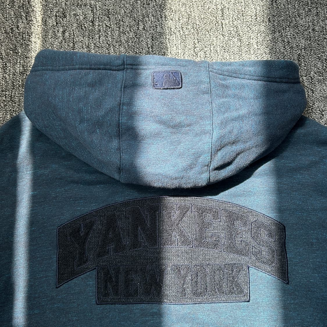 MLB 뉴욕 양키스 네이비 빅로고 후드집업 상품이미지5