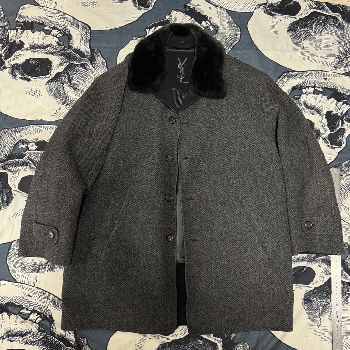 입생로랑 울 코트 105 XL사이즈 상품이미지1