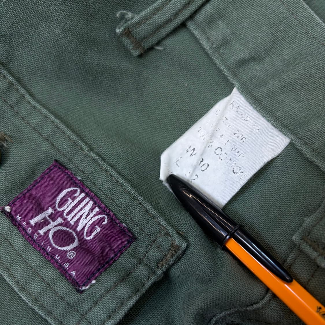 gung ho usa 궁호 퍼티그 팬츠 30 상품이미지4