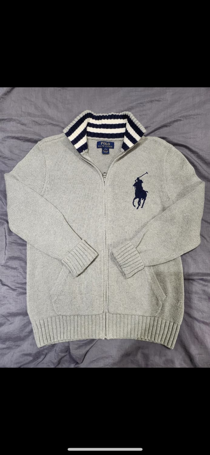 폴로 랄프로렌 니트집업 상품이미지1
