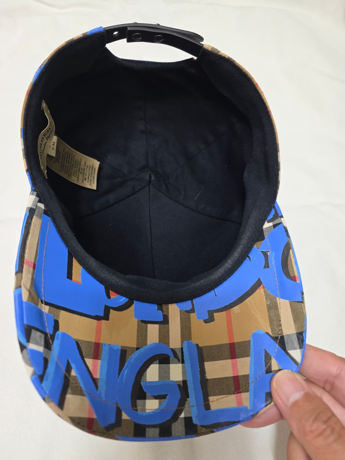 버버리 볼캡 모자 정품 상품이미지3