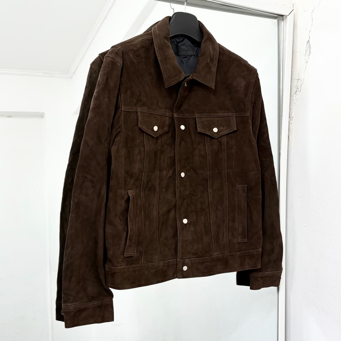 느와르 라르메스 스웨이드 트러커 자켓 상품이미지4