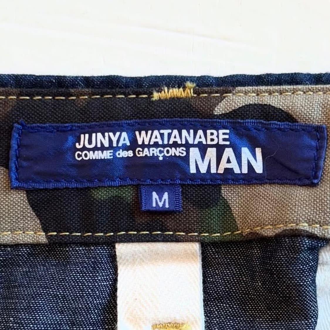 준야 와타나베 꼼데가르송 린넨 카고 팬츠 상품이미지7