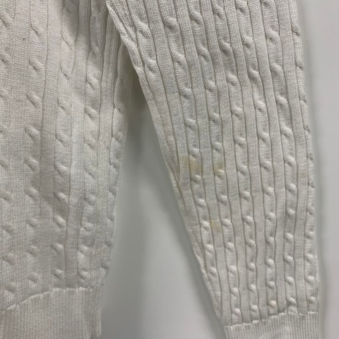 폴로 랄프로렌 화이트 꽈배기 니트 가디건 상품이미지10