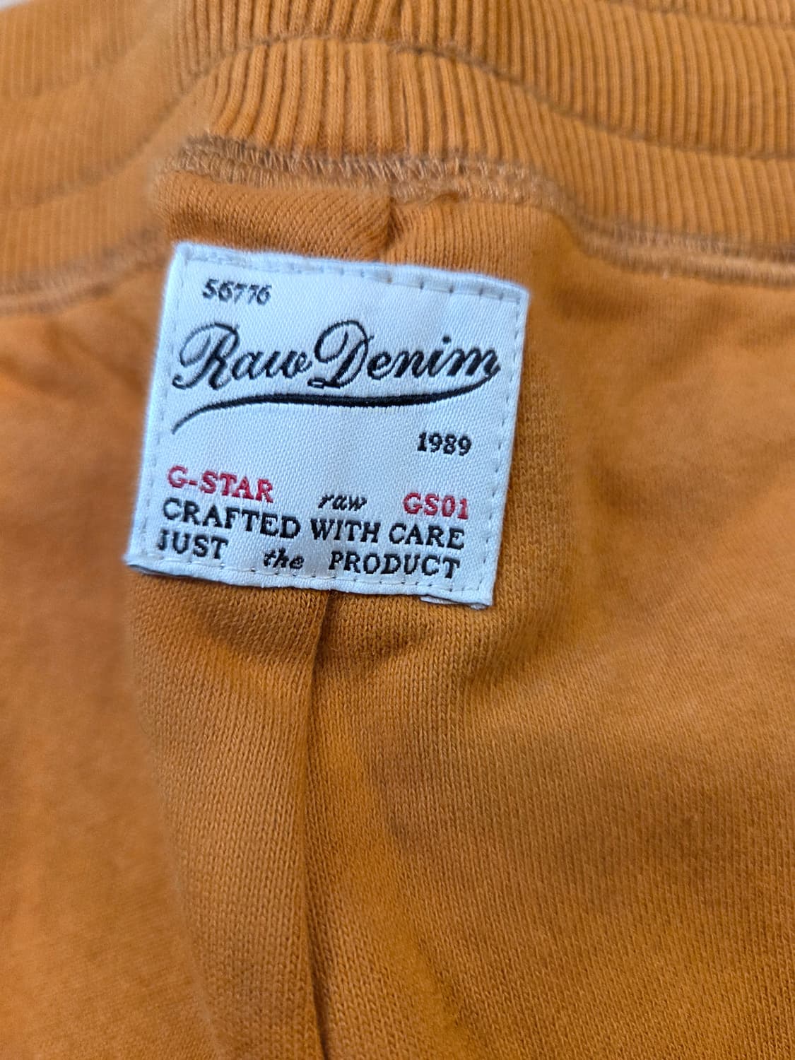 G-Star RAW 오렌지색 여성 조거팬(S) 상품이미지4