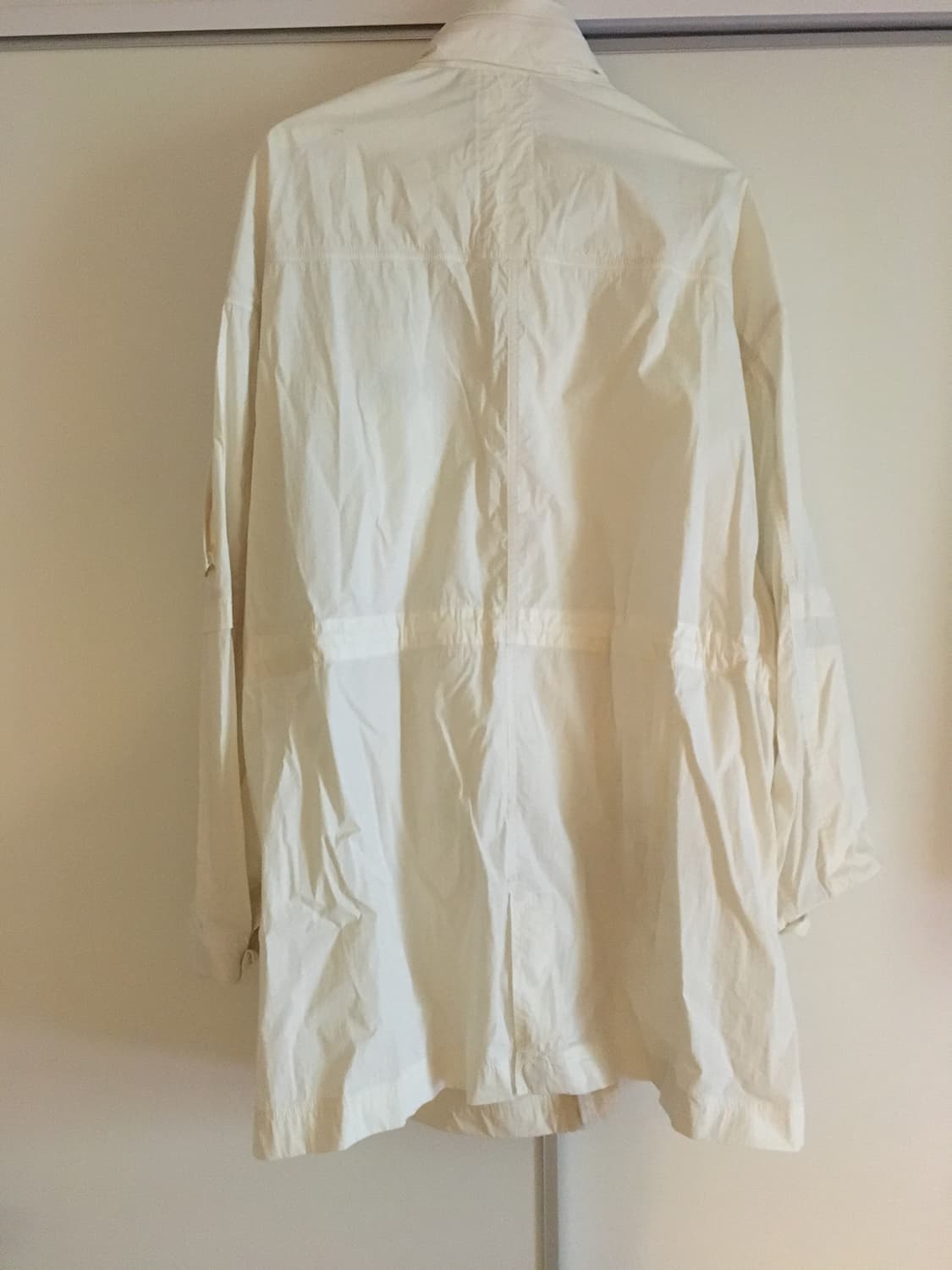 아르반 밀리터리 코트 화이트 2 size 상품이미지2