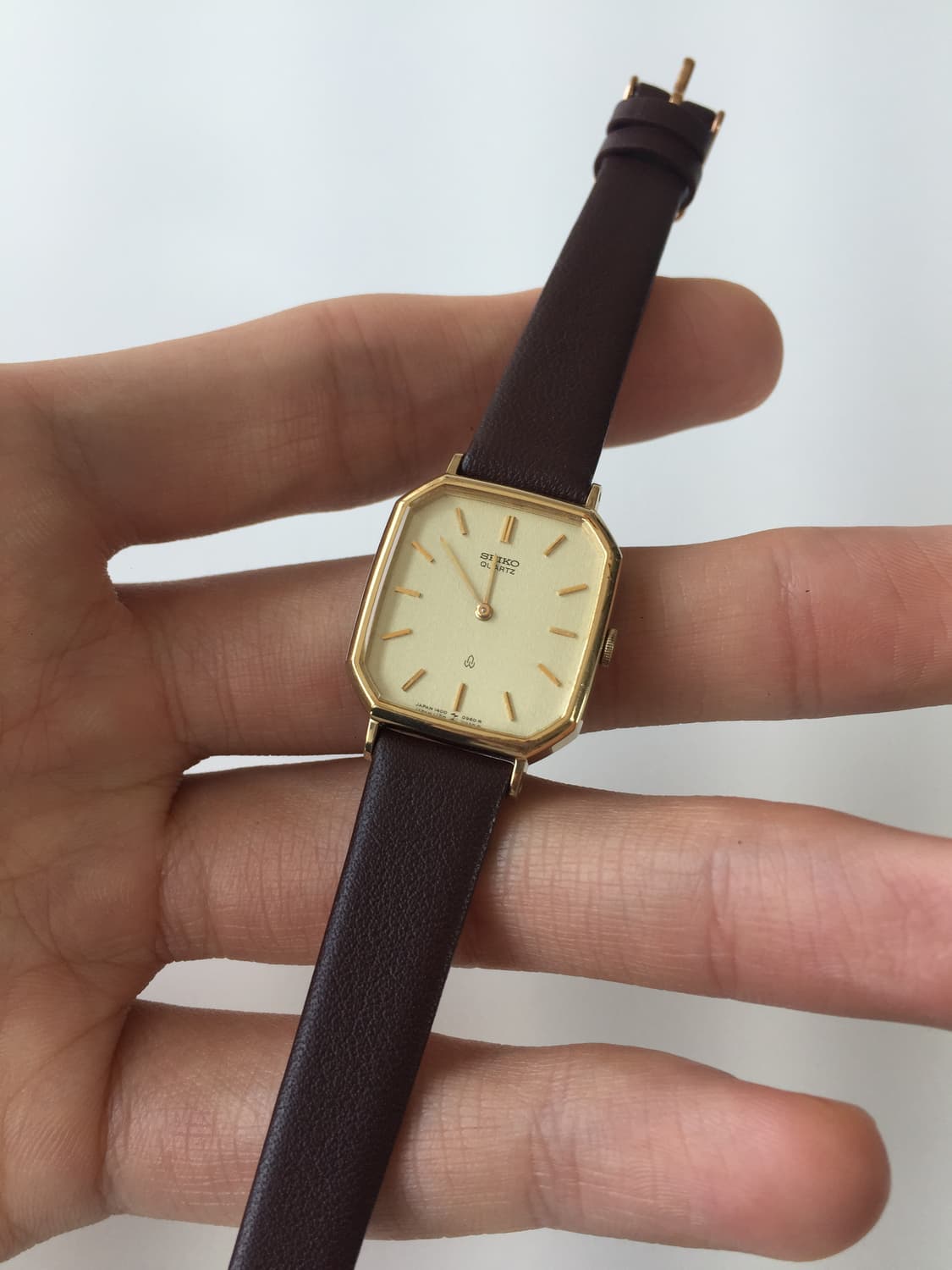 80s seiko tank gold quartz 상품이미지2